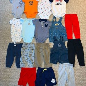 Baby boy clothes bundle